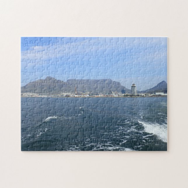 Tabellen-Berg und Cape Town, ZA Puzzle (Horizontal)