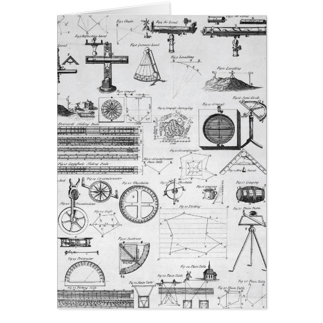 Tabellen der überblickenkarten (Vorne)