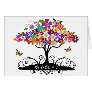 Tabellen-Sitzplatz-Karten - Hochzeit