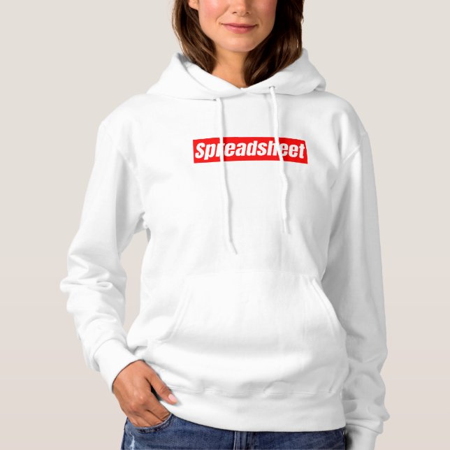 Tabellenkalkulation - Funny Accountant Hoodie (Vorderseite)