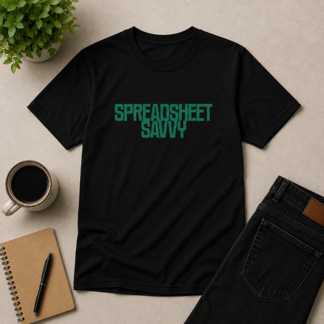 Tabellenkalkulation Könner | Excel-Fähigkeiten Exp T-Shirt (Von Creator hochgeladen)
