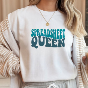 Tabellenkalkulationskönigin Finanzen, Buchhalter, T-Shirt