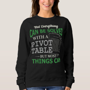 Tabellenkalkulationstabellenzähler für Nerd 1 Sweatshirt