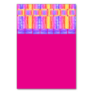 Tabellenkennzeichen Tischnummer