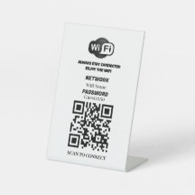 Tabellenzeichen für benutzerdefinierten WiFi QR-Co