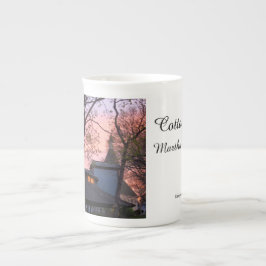 Tabernacle and Church Sunrise - Martha's Vineyard Prozellantasse