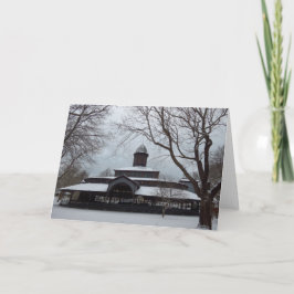 Tabernacle and Snow Gray Skies - Martha's Vineyard Karte