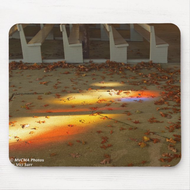 Tabernacle Blätter und Light - Martha's Vineyard Mousepad (Vorne)