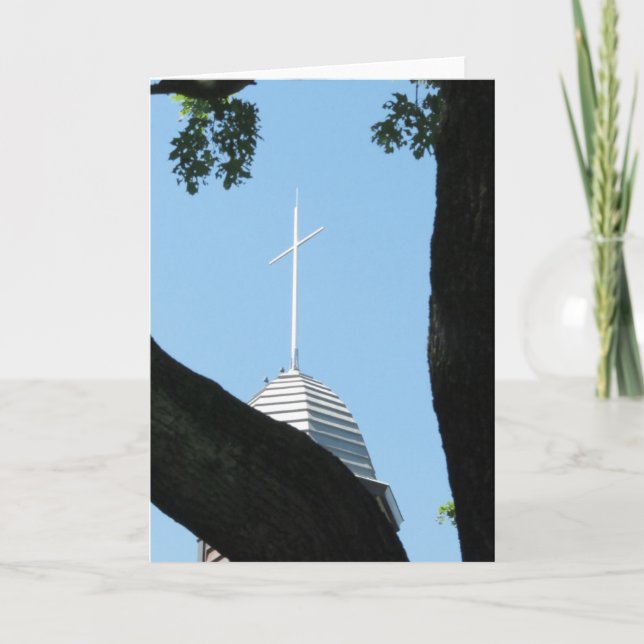 Tabernacle Cross - Martha's Vineyard Karte (Vorderseite)