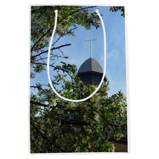 Tabernacle im Frühling - Martha's Vineyard Mittlere Geschenktüte (Vorderseite)