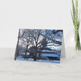 Tabernacle Morning After Snow - Martha's Vineyard Karte