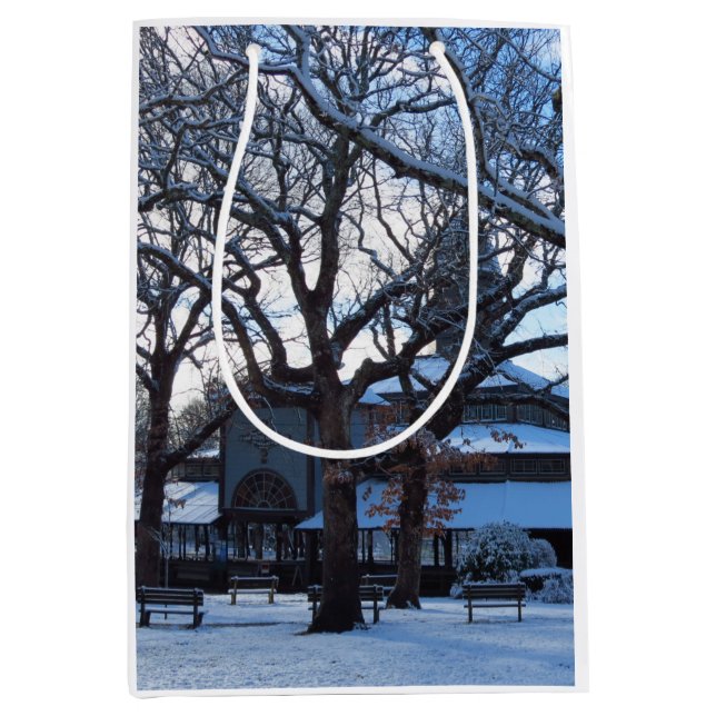 Tabernacle Morning After Snow - Martha's Vineyard Mittlere Geschenktüte (Vorderseite)