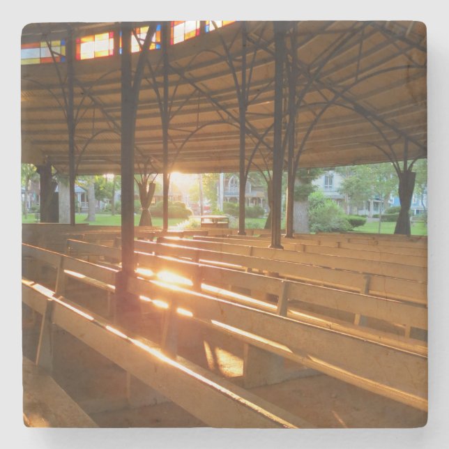 Tabernacle Solstice - Martha's Vineyard Steinuntersetzer (Vorderseite)