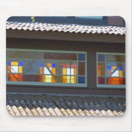 Tabernacle Stains Glass - Martha's Vineyard Mousepad