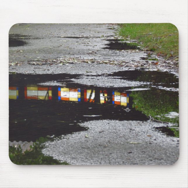 Tabernacle Window Reflection - Martha's Vineyard Mousepad (Vorne)