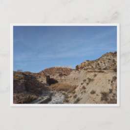 Tabernas-Wüste (Spanien) Postkarte