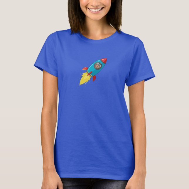 Tabitha Fink das dunkle Rocket Frauen T-Shirt (Vorderseite)