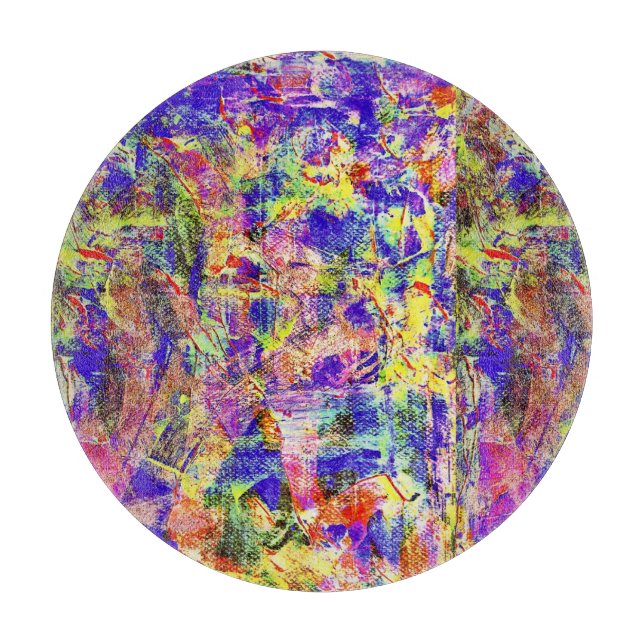 TABLA DE CORTAR , PASAPALERA , FRAOS, EN CRISTAL SCHNEIDEBRETT (Vorderseite)