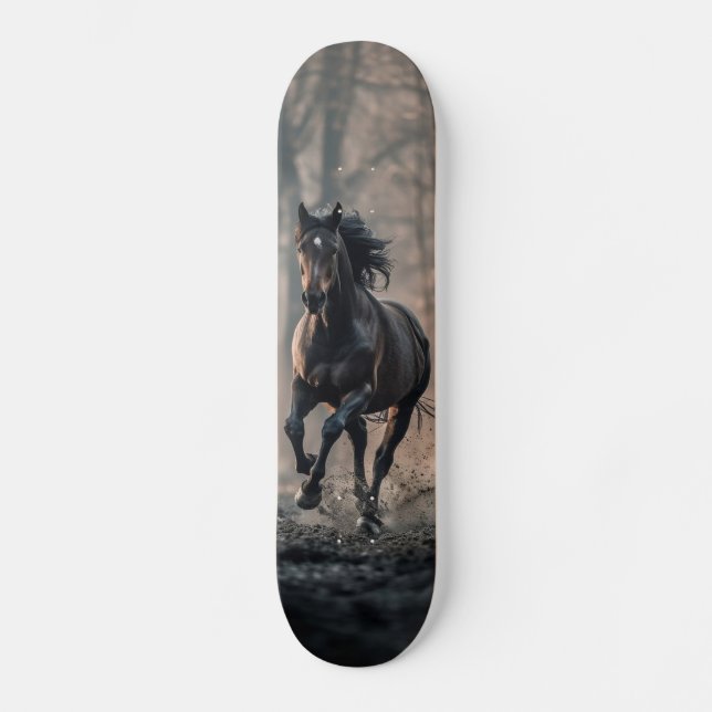 Tabla de Skate Caballo Negro Skateboard (Vorderseite)