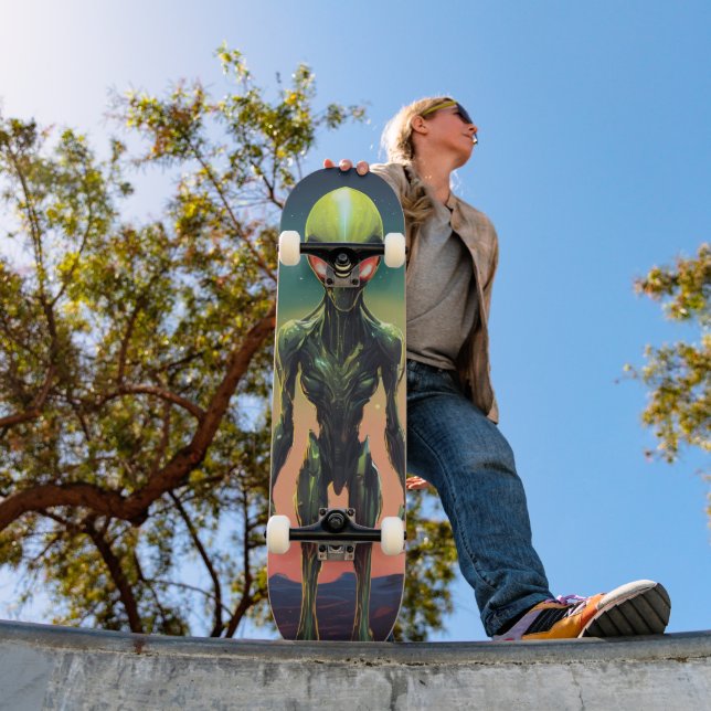 Tabla de Skate Extraterrestre Marciano Skateboard (Außenbereich 1)
