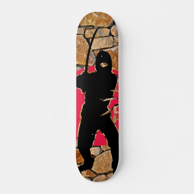 Tabla de Skate Guerrero Ninja Skateboard (Vorne)
