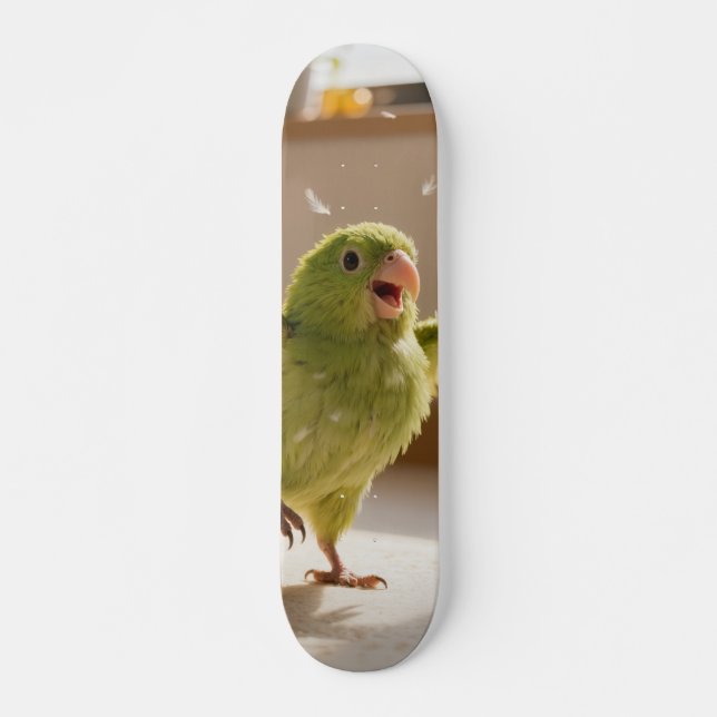 Tabla de Skate Loro Gracioso Skateboard (Vorne)