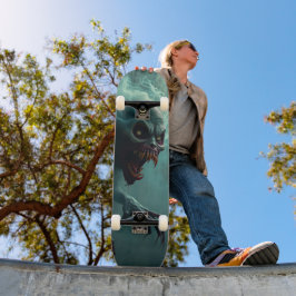 Tabla de Skate Monstruo Fantasma del Horror Skateboard