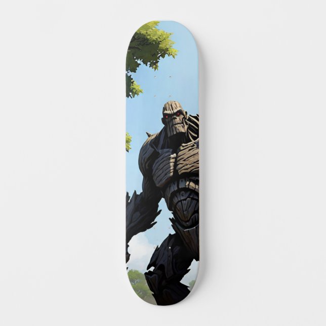Tabla de Skate Poderoso Monstruo Gigante Skateboard (Vorderseite)