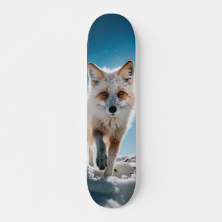 Tabla de Skate Zorro Salvaje de Nieve Skateboard