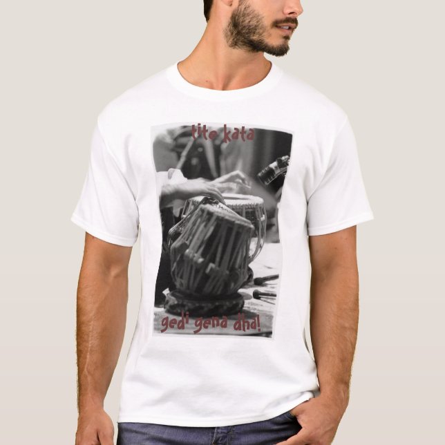 tabla, sagen, dass es ya gemein es mag! T-Shirt (Vorderseite)