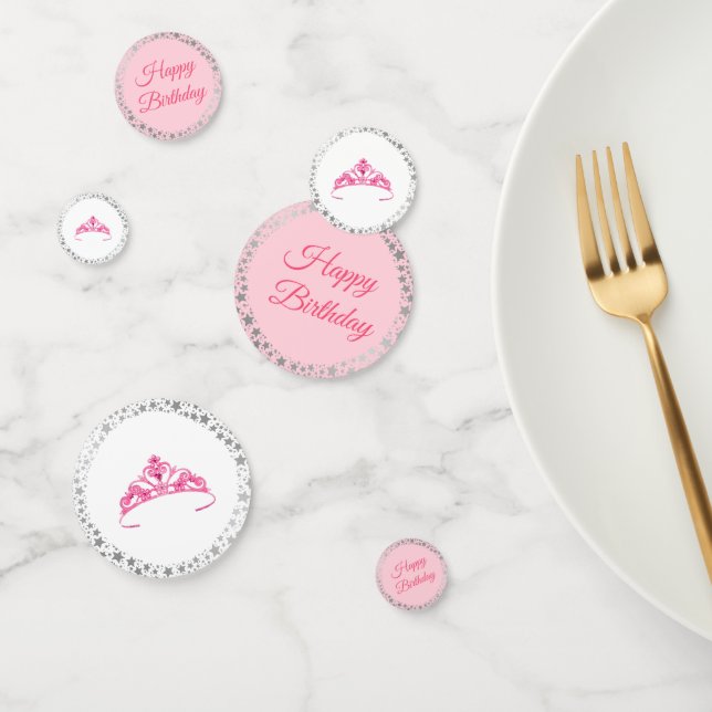 Table Confetti-Birthday Tiara Mix Konfetti (Gruppe)