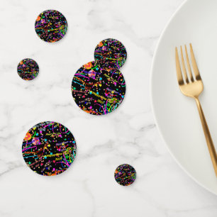 Table Confetti, Frohes Neues Jahr 2019 Konfetti