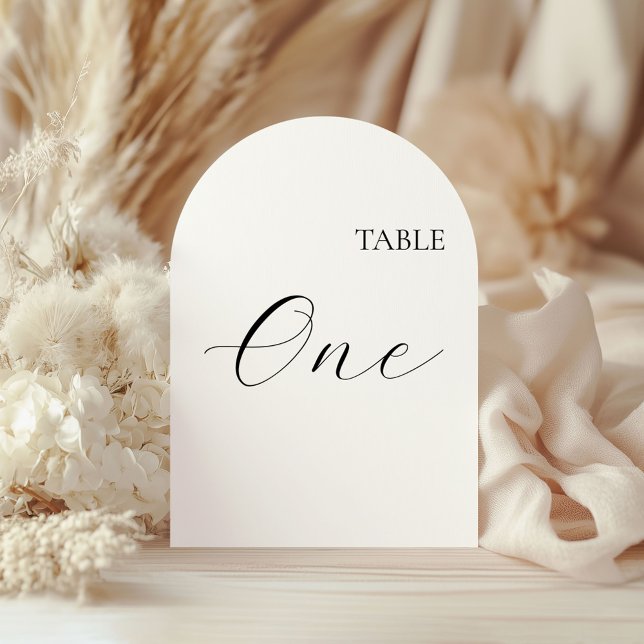Table Number One Card Einladung (Von Creator hochgeladen)