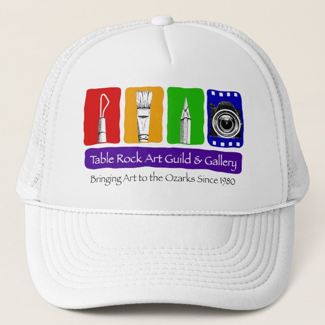 Table Rock Art Guild Trucker Hat Baseball Cap Truckerkappe (Vorderseite)