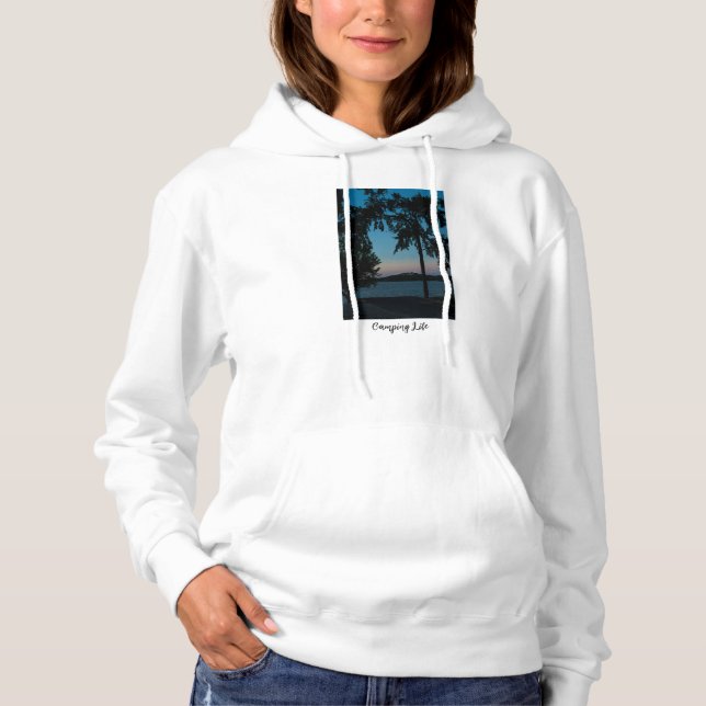 Table Rock Dusk Camping Life Hoodie (Vorderseite)