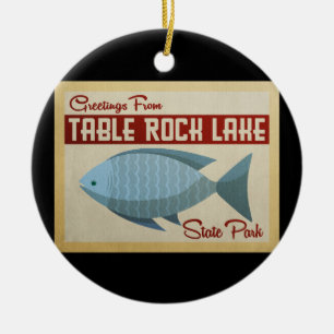 Table Rock Lake Festival Keramik Ornament