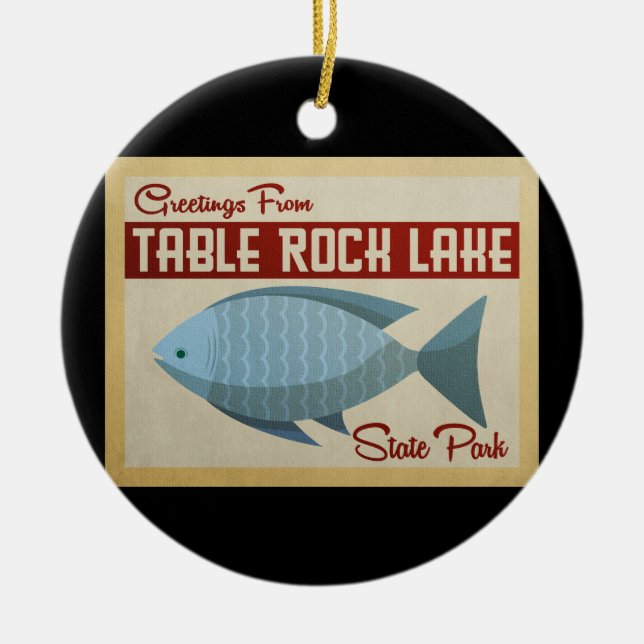Table Rock Lake Festival Keramik Ornament (Vorne)