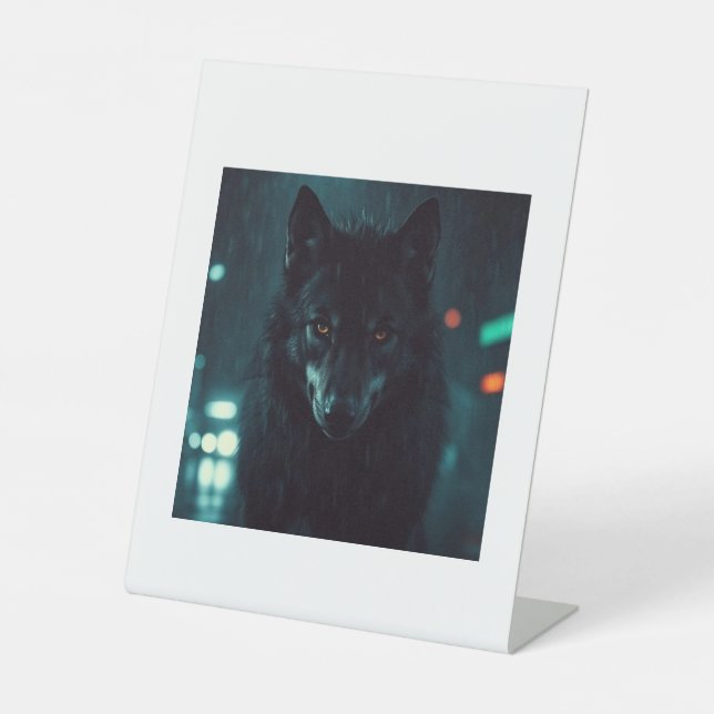 Table top sign  sockelschild (Vorderseite)