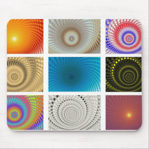 Tableau der Kreise-Mauspad Mousepad