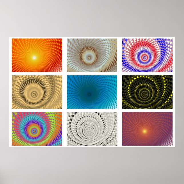 Tableau der Kreise Poster (Vorne)
