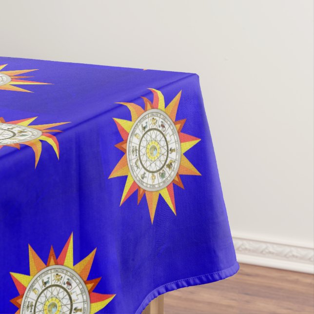 Tablecloth Blue Zodiac Tischdecke (Beispiel)