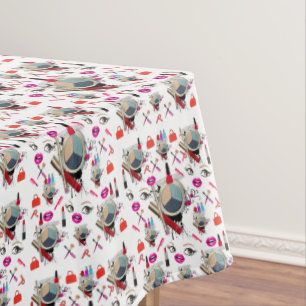 Tablecloth Eye Makeup Beauty Salon Tischdecke