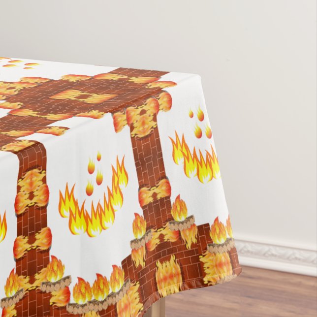 Tablecloth Fire Tischdecke (Beispiel)