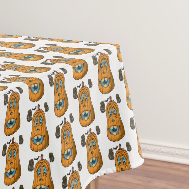 Tablecloth Halloween, Pumpkin Tischdecke (Beispiel)