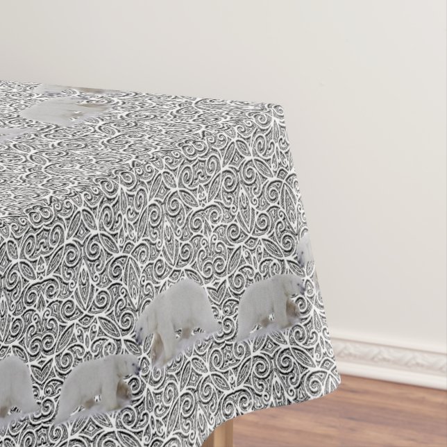 Tablecloth Polar Bear Tischdecke (Beispiel)