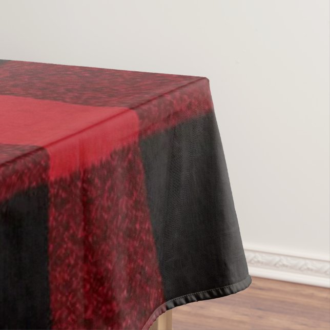 Tablecloth Red Buffalo Kariert Bear Bla Tischdecke (Beispiel)
