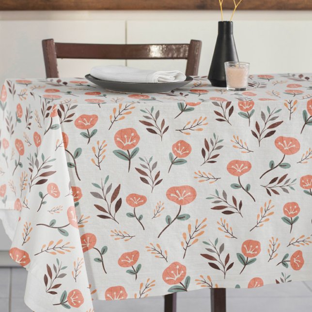 Tablecloth Red Poppies im nordischen Stil Tischdecke (Von Creator hochgeladen)