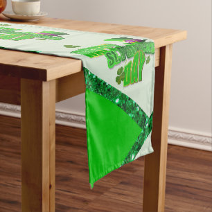 Tablecloth Runner St. Patrick's Day Kurzer Tischläufer