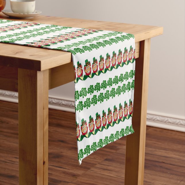 Tablecloth Runner St. Patrick's Day Kurzer Tischläufer (Beispiel)