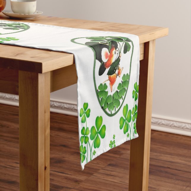 Tablecloth Runner St. Patrick's Day Kurzer Tischläufer (Beispiel)